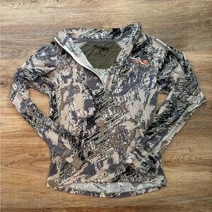 SITKA merino core lightweight zip T Men’s S